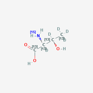 L-Threonine-13C4,15N,d5