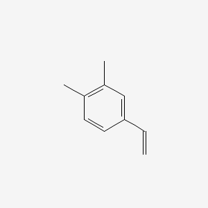 B1205765 Benzene, 4-ethenyl-1,2-dimethyl- CAS No. 27831-13-6