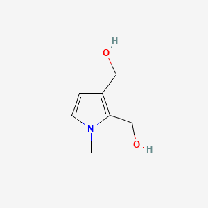 B1205777 2,3-Bis(hydroxymethyl)-1-methylpyrrole CAS No. 53365-77-8