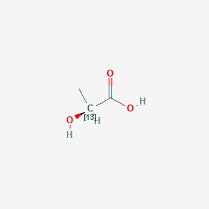 molecular formula C3H6O3 B12057772 (2S)-2-hydroxy(213C)propanoic acid 