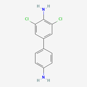 molecular formula C12H10Cl2N2 B1205782 3,5-Dichlorobenzidine CAS No. 63390-11-4