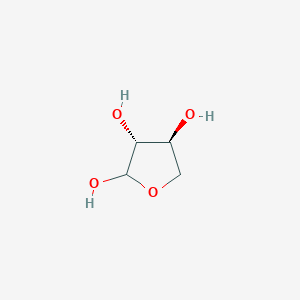 molecular formula C4H8O4 B12057888 (3R,4S)-tetrahydrofuran-2,3,4-triol 