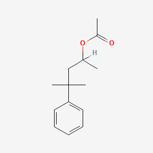 B1205811 1,3-Dimethyl-3-phenylbutyl acetate CAS No. 68083-58-9