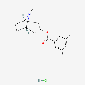 B1205825 Tropanserin hydrochloride CAS No. 85181-38-0