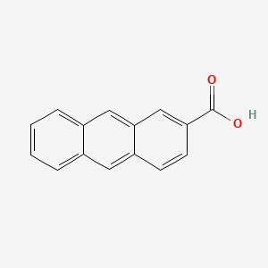 molecular formula C15H10O2 B1205837 2-Anthracenecarboxylic acid CAS No. 613-08-1