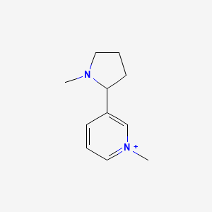molecular formula C11H17N2+ B1205839 N-Methylnicotinium CAS No. 24554-05-0