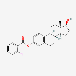 molecular formula C25H27IO3 B1205875 3-(2-Iodobenzoyl)estradiol CAS No. 91999-13-2