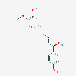 molecular formula C18H23NO4 B1205883 (S)-Denopamine 