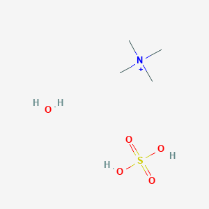 Sulfuric acid tetramethylammonium ion hydrate