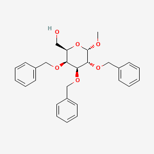 [(2R,3S,4S,5R,6S)-6-methoxy-3,4,5-tris(phenylmethoxy)oxan-2-yl]methanol