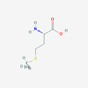 (2S)-2-amino-4-(deuterio(113C)methylsulfanyl)butanoic acid