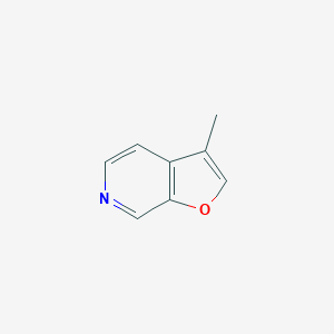 molecular formula C8H7NO B012059 3-Methylfuro[2,3-c]pyridine CAS No. 106531-57-1