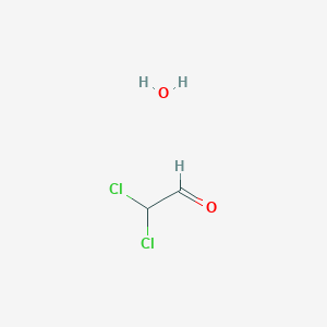 molecular formula C₂H₄Cl₂O₂ B120590 二氯乙醛 CAS No. 16086-14-9
