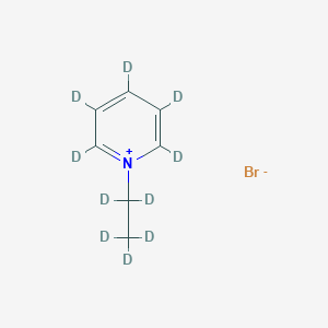 2,3,4,5,6-Pentadeuterio-1-(1,1,2,2,2-pentadeuterioethyl)pyridin-1-ium;bromide