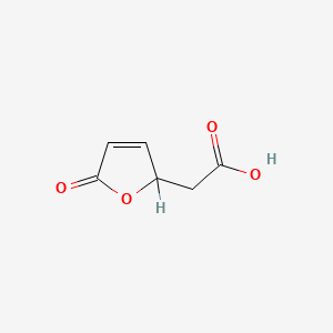 molecular formula C6H6O4 B1205914 Muconolactone CAS No. 6666-46-2