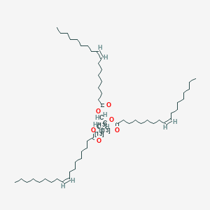molecular formula C57H104O6 B12059141 Glyceryl-13C3 trioleate 