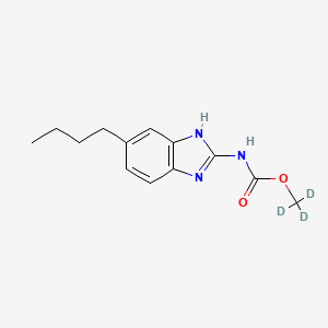 molecular formula C13H17N3O2 B12059150 Parbendazole-d3 