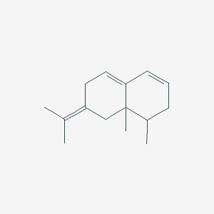 molecular formula C15H22 B1205924 beta-Vatirenene 