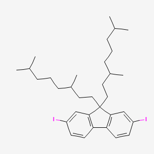 2,7-Diiodo-9,9-di-(3',7'-dimethyloctyl)-9H-fluorene