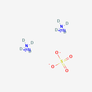 molecular formula H8N2O4S B12059345 Ammonium-15N2,d8 sulfate 