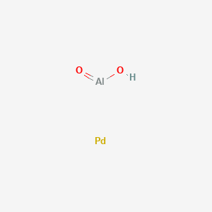 Hydroxy(oxo)alumane;palladium