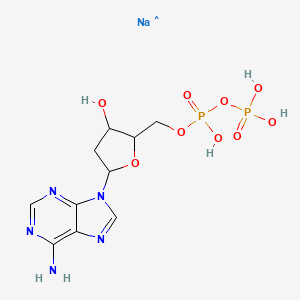 molecular formula C10H15N5NaO9P2 B12059391 2'-Deoxyadenosine 5'-diphosphate sodium salt 