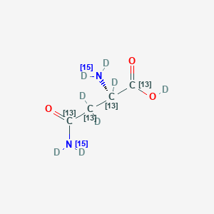 L-Asparagine-13C4,15N2,d8