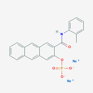 molecular formula C22H16NNa2O5P B12059487 Naphthol AS-GR phosphate disodium salt 