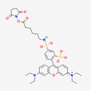 molecular formula C37H44N4O10S2 B12059491 Dy-560 NHS ester CAS No. 178623-13-7