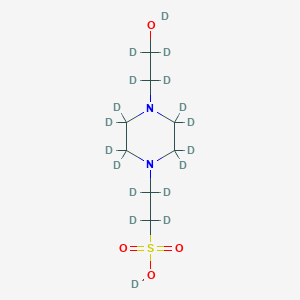 molecular formula C8H18N2O4S B12059506 HEPES-d18 