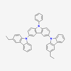 3,6-bis(3-ethylcarbazol-9-yl)-9-phenylcarbazole