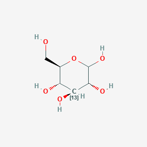 molecular formula C6H12O6 B12059575 (3R,4S,5S,6R)-6-(hydroxymethyl)(413C)oxane-2,3,4,5-tetrol 