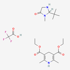 molecular formula C23H36F3N3O7 B12059585 (R)-Mac-H 