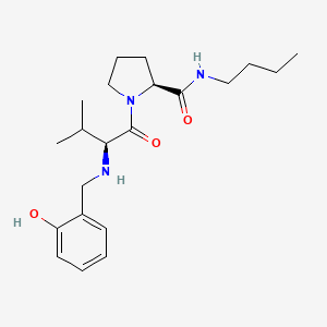 (S)-N-Butyl-1-((2-hydroxybenzyl)-L-valyl)pyrrolidine-2-carboxamide