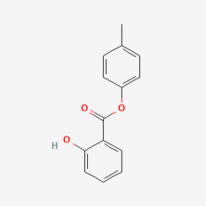 molecular formula C14H12O3 B1205978 对甲苯水杨酸酯 CAS No. 607-88-5