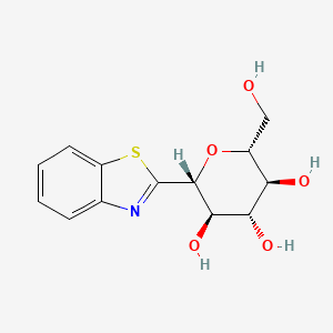 molecular formula C13H15NO5S B1205990 2-(beta-D-glucosyl)benzothiazole 