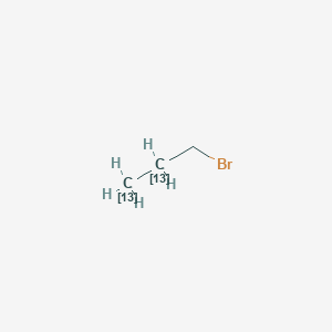 1-bromo(2,3-13C2)propane