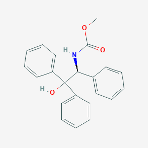 (S)-(-)-N-Carbomethoxy-2-amino-1,1,2-triphenylethanol