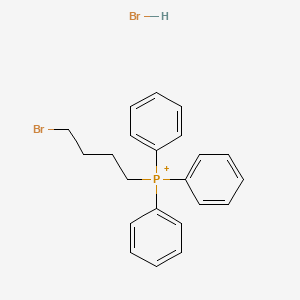 4-bromobutyl(triphenyl)phosphanium;hydrobromide