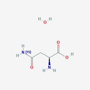 L-Asparagine-amide-15N (monohydrate)