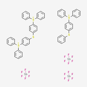 Diphenyl[4-(phenylthio)phenyl]sulfonium S,S'-(Thiodi-4,1-phenylene)bis[S,S-diphenylsulfonium] Hexafluoroantimonate