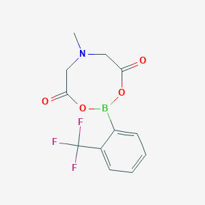 6-methyl-2-[2-(trifluoromethyl)phenyl]-1,3,6,2-dioxazaborocane-4,8-dione