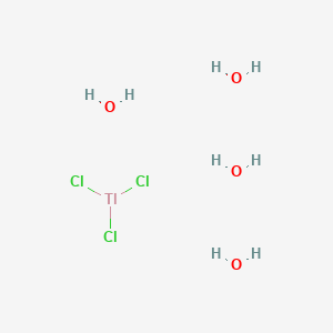 molecular formula Cl3H8O4Tl B12060300 Thallium(III) chloride tetrahydrate 