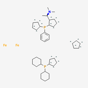 molecular formula C42H53Fe2NP2 B12060301 ChenPhos 