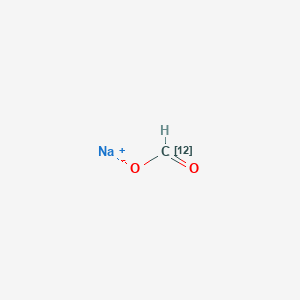 molecular formula CHNaO2 B12060357 Sodium (~12~C)formate CAS No. 1218765-26-4