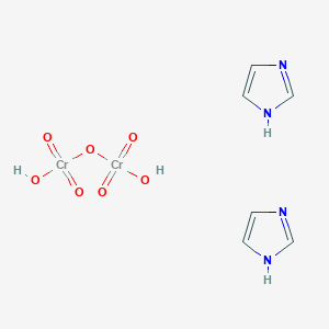 hydroxy-(hydroxy(dioxo)chromio)oxy-dioxochromium;1H-imidazole