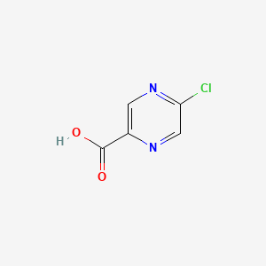 molecular formula C5H3ClN2O2 B1206039 5-Chloropyrazine-2-carboxylic acid CAS No. 36070-80-1