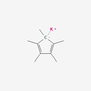 molecular formula C10H15K B12060438 Potassium pentamethylcyclopentadienide CAS No. 94348-92-2