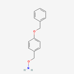 molecular formula C14H15NO2 B12060532 Hydroxylamine-Wang resin (200-400 mesh, 0.8-1.1 mmol/g) 