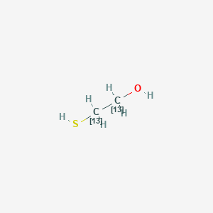 2-sulfanyl(1,2-13C2)ethanol